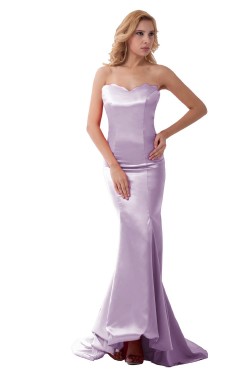 Trumpet/Mermaid Sweetheart Long Prom Evening Formal Party Dresses ED010505