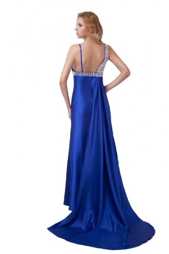 Beaded Long Blue Prom Evening Formal Party Dresses ED010506