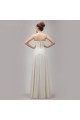 A-Line Strapless Long Chiffon Prom Evening Formal Party Dresses ED010523