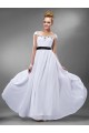 A-Line Cap Sleeve Beaded Long White Chiffon Prom Evening Formal Party Dresses ED010548 A-Line Cap Sleeve Beaded Long White Chiffon Prom Evening Formal Party Dresses ED010548