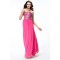 Long Pink Beaded Sequin Chiffon Prom Evening Formal Party Dresses ED010549