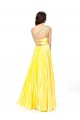 A-Line One-Shoulder Beaded Long Yellow Prom Evening Formal Party Dresses ED010563 A-Line One-Shoulder Beaded Long Yellow Prom Evening Formal Party Dresses ED010563