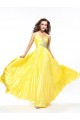 A-Line One-Shoulder Beaded Long Yellow Prom Evening Formal Party Dresses ED010563 A-Line One-Shoulder Beaded Long Yellow Prom Evening Formal Party Dresses ED010563