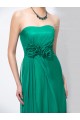 Sheath/Column Strapless Long Green Chiffon Prom Evening Formal Party Dresses ED010568 Sheath/Column Strapless Long Green Chiffon Prom Evening Formal Party Dresses ED010568