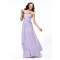 A-Line Strapless Beaded Long Chiffon Prom Evening Formal Party Dresses ED010569