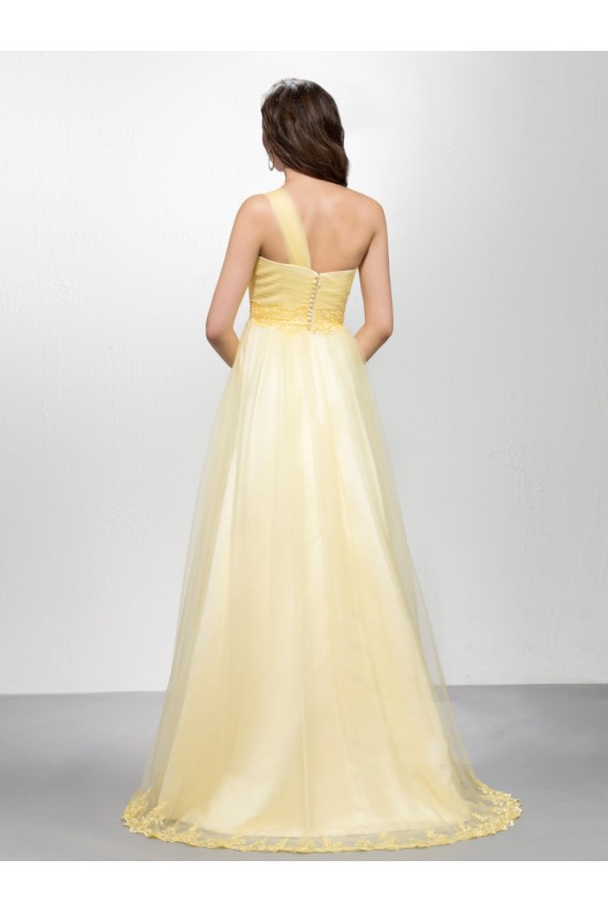 A-Line One-Shoulder Long Prom Evening Formal Party Dresses ED010579 A-Line One-Shoulder Long Prom Evening Formal Party Dresses ED010579