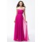 Sheath/Column Strapless Long Chiffon Prom Evening Formal Party Dresses ED010598