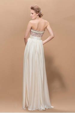 A-Line Sweetheart Beaded Long Prom Evening Formal Party Dresses ED010605