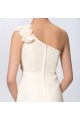 A-Line One-Shoulder Beaded Long Chiffon Prom Evening Formal Party Dresses ED010609 A-Line One-Shoulder Beaded Long Chiffon Prom Evening Formal Party Dresses ED010609