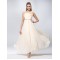 A-Line One-Shoulder Beaded Long Chiffon Prom Evening Formal Party Dresses ED010609