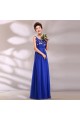 A-Line Appliques Long Blue Chiffon Prom Evening Formal Party Dresses ED010623 A-Line Appliques Long Blue Chiffon Prom Evening Formal Party Dresses ED010623