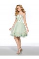 A-Line Strapless Short Beaded Prom Evening Cocktail Homecoming Party Dresses ED010627