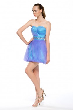 Short/Mini Sweetheart Beaded Prom Evening Cocktail Homecoming Party Dresses ED010631