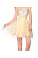 A-Line Sweetheart Short Beaded Prom Evening Cocktail Homecoming Party Dresses ED010638
