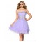 A-Line Strapless Short Beaded Prom Evening Cocktail Homecoming Party Dresses ED010639