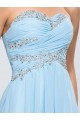 A-Line Sweetheart Beaded Long Chiffon Prom Evening Formal Party Dresses ED010653