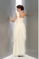 Column One-Shoulder Beaded Long Chiffon Prom Evening Formal Party Dresses ED010655