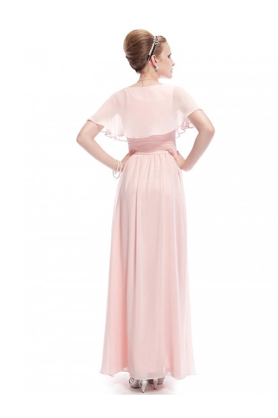 A-Line V-Neck Long Pink Chiffon Prom Evening Formal Party Dresses ED010697 A-Line V-Neck Long Pink Chiffon Prom Evening Formal Party Dresses ED010697