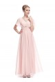 A-Line V-Neck Long Pink Chiffon Prom Evening Formal Party Dresses ED010697 A-Line V-Neck Long Pink Chiffon Prom Evening Formal Party Dresses ED010697