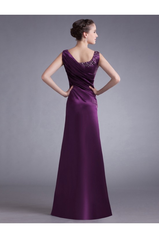 Sheath Beaded Long Purple Prom Evening Formal Party Dresses ED010715 Sheath Beaded Long Purple Prom Evening Formal Party Dresses ED010715