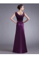 Sheath Beaded Long Purple Prom Evening Formal Party Dresses ED010715 Sheath Beaded Long Purple Prom Evening Formal Party Dresses ED010715