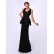 Elegant Long Black Lace Prom Evening Formal Party Dresses ED010716