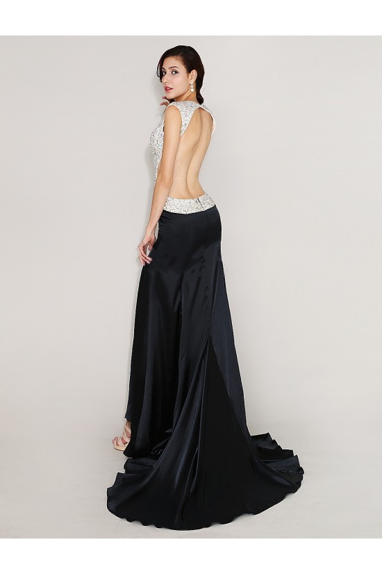 Sexy Backless Beaded Long Black Prom Evening Formal Party Dresses ED010718 Sexy Backless Beaded Long Black Prom Evening Formal Party Dresses ED010718