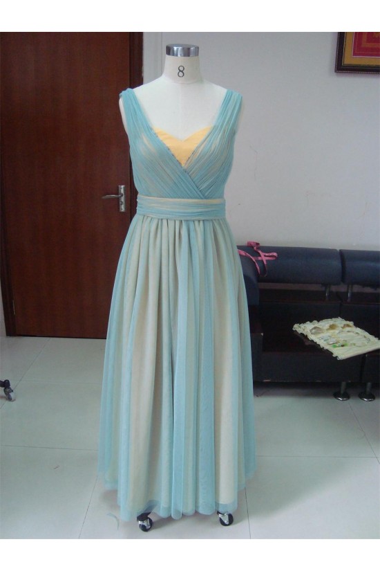 Sheath/Column Long Chiffon Prom Evening Formal Party Dresses ED010731