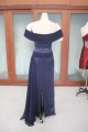 Sheath/Column Off-the-Shoulder Long Prom Evening Formal Party Dresses ED010744