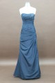 A-Line Strapless Long Beaded Prom Evening Formal Party Dresses ED010745