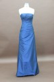 A-Line Strapless Long Beaded Prom Evening Formal Party Dresses ED010746