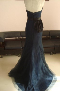 Trumpet/Mermaid Sweetheart Long Prom Evening Formal Party Dresses ED010748