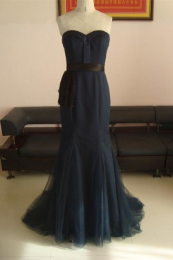 Trumpet/Mermaid Sweetheart Long Prom Evening Formal Party Dresses ED010748