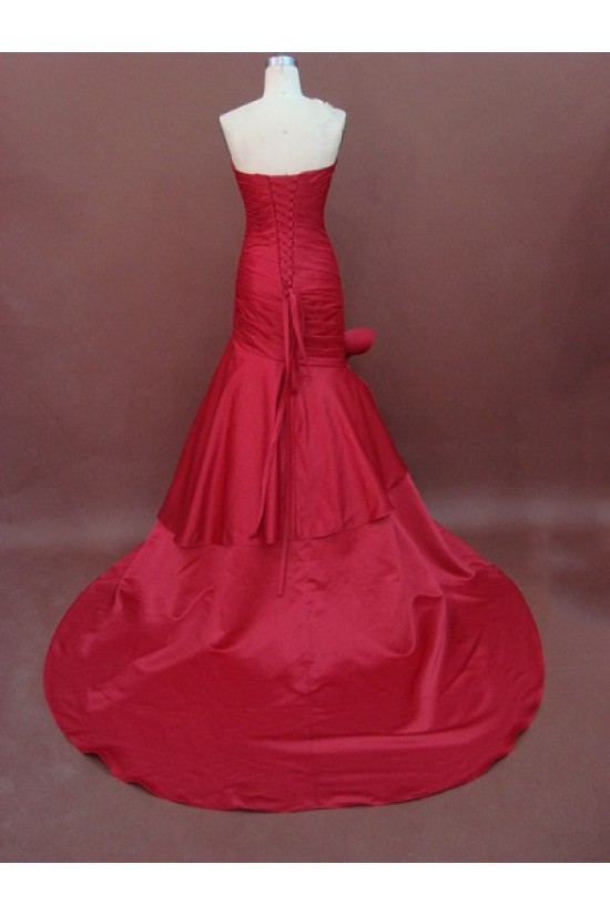 Trumpet/Mermaid Sweetheart Long Red Prom Evening Formal Party Dresses ED010762 Trumpet/Mermaid Sweetheart Long Red Prom Evening Formal Party Dresses ED010762