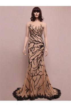 Trumpet/Mermaid Long Prom Evening Formal Party Dresses ED010763