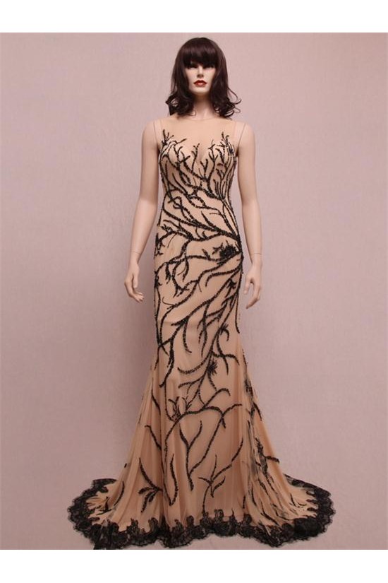 Trumpet/Mermaid Long Prom Evening Formal Party Dresses ED010763