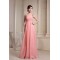 Empire Straps Sleeveless Long Chiffon Prom Evening Dresses Maternity Evening Dresses ED010775