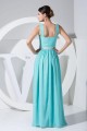 A-Line Straps Sleeveless Long Blue Chiffon Prom Evening Dresses ED010776 A-Line Straps Sleeveless Long Blue Chiffon Prom Evening Dresses ED010776