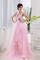 A-Line Long Pink Prom Evening Dresses ED010786 A-Line Long Pink Prom Evening Dresses ED010786