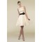 A-Line Bateau Short Prom Evening Bridesmaid Dresses ED010793