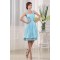 A-Line Halter Knee-Length Prom Evening Bridesmaid Dresses ED010796