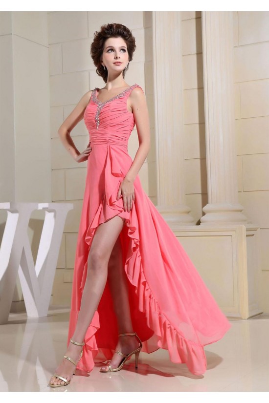 Beaded Long Chiffon Prom Evening Dresses ED010800 Beaded Long Chiffon Prom Evening Dresses ED010800