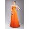 Empire Spaghetti Strap Long Chiffon Prom Evening Dresses Maternity Evening Dresses ED010811