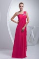 Sheath/Column One-Shoulder Long Chiffon Prom Evening Dresses ED010814 Sheath/Column One-Shoulder Long Chiffon Prom Evening Dresses ED010814