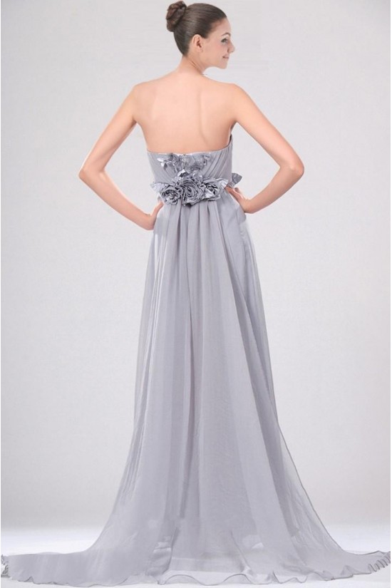A-Line Strapless Long Chiffon Prom Evening Dresses ED010827 A-Line Strapless Long Chiffon Prom Evening Dresses ED010827