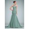 Trumpet/Mermaid One-Shoulder Long Prom Evening Dresses ED010842