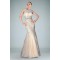 Trumpet/Mermaid Beaded Lace Long Prom Evening Dresses ED010843