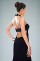 Long Black Beaded Prom Evening Dresses ED010844 Long Black Beaded Prom Evening Dresses ED010844