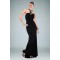 Long Black Beaded Prom Evening Dresses ED010844