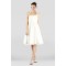 A-Line Halter Short White Chiffon Prom Evening Dresses ED010846